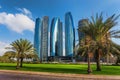 Skyscrapers in Abu Dhabi, UAE