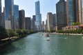 Skyscrapers along the Chicago River, Chicago