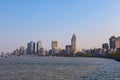 The skyscrapers along the Huangpu River