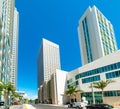 Skyscrapers in beautiful downtown Miami