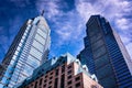 Skyscrapers in Center City, Philadelphia, Pennsylvania. Royalty Free Stock Photo