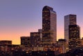 Skyscrapers, Denver, Colorado Royalty Free Stock Photo