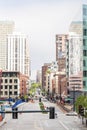 Skyscrapers in Denver downtown, Colorado Royalty Free Stock Photo