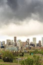 Skyscrapers in Denver downtown, Colorado Royalty Free Stock Photo