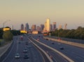 Skyscrapers in Downtown Dallas. Texas, USA Royalty Free Stock Photo