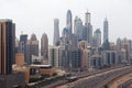 Skyscrapers at Dubai Marina Royalty Free Stock Photo