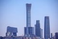 Skyscrapers on the East Third Ring Road of Beijing, China