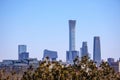 Skyscrapers on the East Third Ring Road of Beijing, China