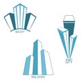 Skyscrapers icons