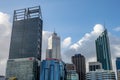 Skyscrapers of Lavan law company, Rio Tinto, Deloitte and BHP Billiton in Perth, Western Australia