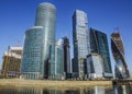 Skyscrapers Moscow City in Russia