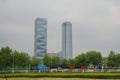 Skyscrapers in Nanjing City