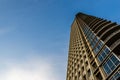 Skyscrapers in Puerto Madero neighborhood in Buenos Aires against blue sky Royalty Free Stock Photo