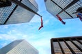 View of skyscrapers in Denver, Colorado Royalty Free Stock Photo