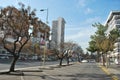 Skyscrapers in Santiago, Chile Royalty Free Stock Photo