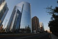 Skyscrapers in Santiago, Chile Royalty Free Stock Photo