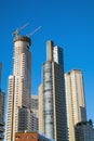 Skyscrapers seen in Puerto Madero, Buenos Aires