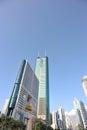 Skyscrapers in shenzhen city