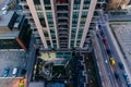 Skyscrapers towering over Calgary Alberta Canada - dec, 2019 Royalty Free Stock Photo