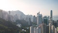 Skyscrapers in wan chai in Hong Kong City 14 Oct 2022