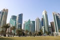 West Bay, Doha, Qatar Royalty Free Stock Photo