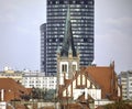 Skytower- highest building in Wroclaw, Poland