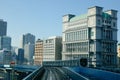 The skytrain to Odaiba island, Toyko