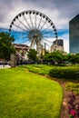 The Skyview in downtown Atlanta, Georgia. Royalty Free Stock Photo