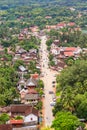 skyview and landscape in luang prabang, Laos