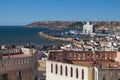 Skyview on industrial part of Safi, Morocco