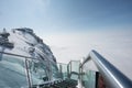 Skywalk at Dachstein mountain glacier, Steiermark, Austria Royalty Free Stock Photo