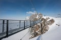 Skywalk at Dachstein mountain glacier, Steiermark, Austria Royalty Free Stock Photo