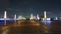 skywalk of Daiba station in Tokyo Royalty Free Stock Photo