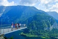 Skywalk of Hallstatt. World Heritage View in Hallstatt, Austria