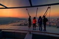 Skywalk at Macau Tower.