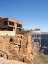 Skywalk in the summer - Grand Canyon West Rim - Arizona, AZ Royalty Free Stock Photo