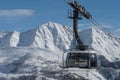 Skyway Monte Bianco, Courmayeur, Italy Royalty Free Stock Photo