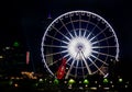 SkyWheel at night Niagara Falls