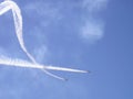 Skywriting Royalty Free Stock Photo