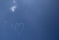 Jesus is Love Skywriting