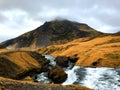 SkÃÂ³gafoss Hike to Thorsmork Royalty Free Stock Photo