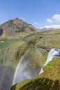 SkÃÂ³gafoss Waterfall - Iceland Royalty Free Stock Photo