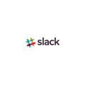 Slack Logo vector on white background