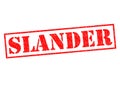 SLANDER Royalty Free Stock Photo