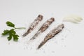 Salted sardines, Dalmatia, Croatia