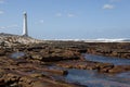 Slangkop lighthouse Royalty Free Stock Photo
