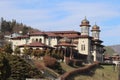 SLANIC MOLDOVA, BACAU, ROMANIA - MARCH 28, 2018: View of old casino and castle hotels, in Slanic Moldova, Romania