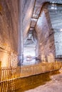 Slanic salt mine is an old salt mine, located in SlÃÆnic, Prahova County, Romania, just 100 km north of Bucharest Royalty Free Stock Photo