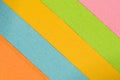 Slanted Multi-colored Stacks of Paper Background