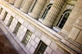 Slanted Pillars Missouri State Capital Royalty Free Stock Photo